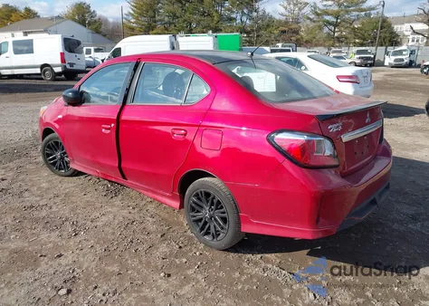 2024 Mitsubishi Mirage G4 Black Edition/Es/Le z USA, uszkodzony, nr VIN ML32FUFJ1RHF05628